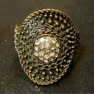 Antique brass ring